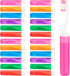 Travel Toothbrush Set - 24PCS Mini Soft Portable Toothbrush with Cover, Individually Wrapped for Camping and Home