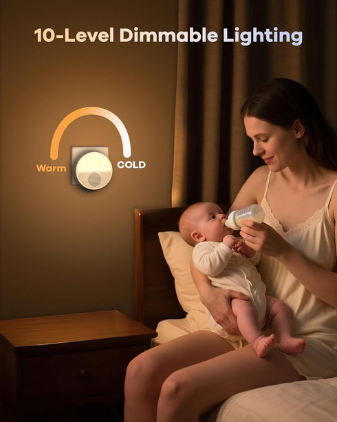 Sunset 28 Wall Plug in White Noise Sound Machine for Office Privacy, Inspiration Baby Sound Machine for Night Feeding