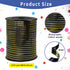 Black Gold Rimmed Balloon Curling Ribbons,219 Yard Ribbon for Balloons, Balloon String,Curling Ribbon for Craft,for Balloon String ,Wedding, Florist Flower,DIY Decor (1 Roll) by WFAUIBR