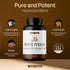 Organic Lions Mane Capsules - Lions Mane Supplement with Reishi, and Cordyceps - Immune Health & Cognitive Supplement - Mushrooms & Lion's Mane Mushroom Supplement for Adults - 90 Veggie Capsules
