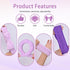 20 Piece Spa Headband and Wristband Set, Face Wash Headband, Bubble Headband, Skin Care Products Gifts for Ladies
