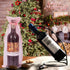 Package 30pcs HRX Organza Wine Bags Pink, Sheer Mesh Bottle Gift Pouches Wine Covers Dresses with Drawstring