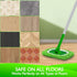 Reusable Microfiber Mop Pads Compatible with Swiffer Sweeper, 8 Pack Dry Sweeping & Wet Mopping Cloths