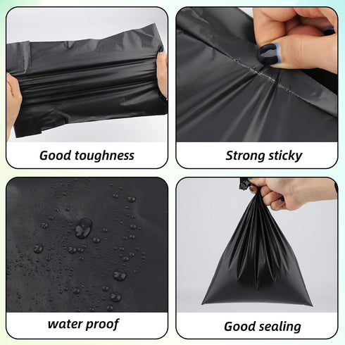 Sopoloray 300 Pack Bags,13.77x7.87 Inch Ostomy Disposal Odor Proof Leakproof Colostomy Waste Bags Disposable Pouches