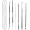 Ingrown Toenail Pedicure Tool Kit (7pcs) - Stainless Steel Nail Care Treatment for Nail Correction