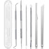 Ingrown Toenail Pedicure Tool Kit (7pcs) - Stainless Steel Nail Care Treatment for Nail Correction