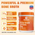 Zammex 20g Pure Grass Fed Beef Bone Broth Protein Powder, Protein, Hydrolyzed Collagen Supplement for Healthy Skin
