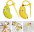 SOMUMOK Cartoon Banana Shape Toothbrush Head Protector Cover Portable Holders for Travel Bathroom Storage Case