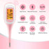 Smart Basal Thermometer for Ovulation Tracking, Digital Oral Body Temperature Thermometer with Backlit, BBT Thermometer