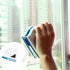 Double-Sided Magnetic Window Glass Cleaner Wiper Brush for High-Rise Single Glazed Windows