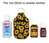 Party Girl Kim 1 oz Hand Sanitizer Holder - Travel Size Hand Sanitizer Keychain Holder, Attaches Easily with Key Ring