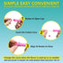 ZongniYiT 9 Strawberry Flavored Chewable Essential Oil Breath Stick, Chew Stick with Thicker Refill Cores