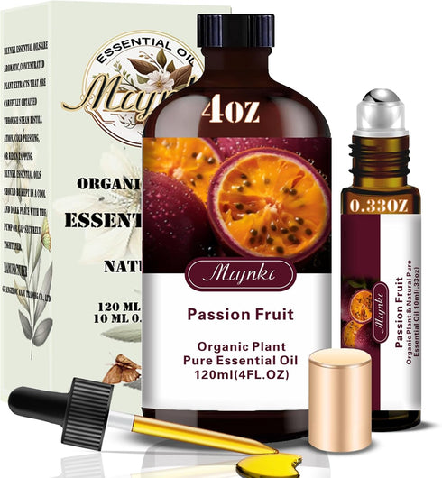 Set, 16oz 4oz Summer Set Lavender & Passion Fruit Tropical Escape & Pure Natural Scent for Diffusers, Aromatherapy