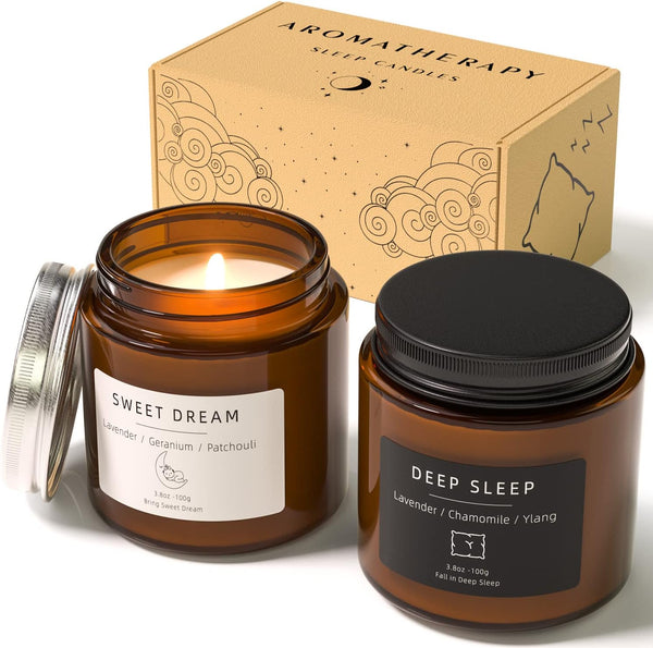 Scented Candles, BOYUJK Candles for Home Scented, Candle Set for Stress Relief