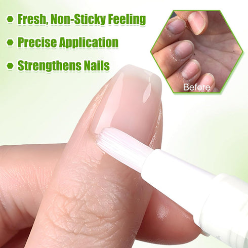 Traboto 3Pcs Nail Fungus Pen, Nail Growth Treatment Repair Serumtwist Pen for Repair and Strengthener Nail