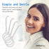 OrthoKey Clear Aligner Removal Tool, Dental Grade Invisalign Remover for Invisible Braces, 4-Pack, White