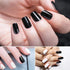 Vishine 2 Colors 15ml Nail Gel Polish Set, Black Dark Red Wine Color Soak Off UV LED Varnish