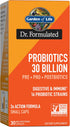 Garden of Life Dr Formulated Probiotics - 30 Billion CFU Pre + Pro + Postbiotics for Digestive Support