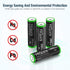 HiQuick AA AAA Rechargeable Batteries Combo - 2800mAh AA (4 Pack) and 1100mAh AAA (4 Pack), 1.2V Ni-Mh