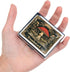 Hypetal Cute and Stylish Metal Pill Box - Compact Portable Pill Organizer with