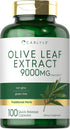 Carlyle Olive Leaf Extract Capsules, 9000mg, 100 Count, Non-GMO, Gluten Free High Potency Supplement