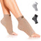 Run Forever Plantar Fasciitis Compression Socks - Foot & Ankle Brace for Women & Men, Toeless Compression Sleeve