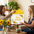 Nefrayd Sunflower Birthday Gift Bag Large with Card & Tissue Paper, Happy Birthday Gift for Women, Girls, Mothers Day