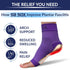 SB SOX Plantar Fasciitis Relief Socks – Ankle Brace Compression Sleeve for Foot Pain and Injury Recovery