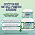 Whole Family Products 4 oz Arginine Circulation Cream - Menthol, L Arginine & L Citrulline Lotion - Supports Healthy