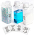 Laundry Detergent Dispenser - 3 Pack, 78 oz Detergent Dispenser with 4 Removable Labels for Laundry Room Organization