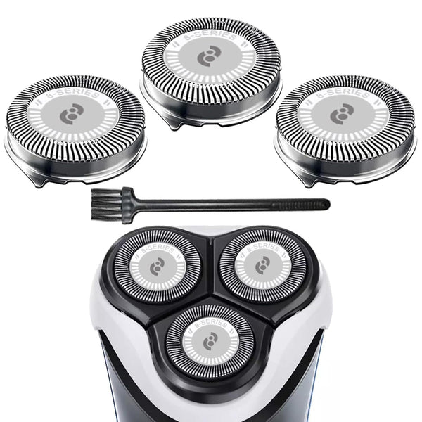 HQ8 Replacement Heads for Norelco Aquatec Shavers, 3-pc Pack Compatible Blades for Philips Razor PT720 AT880 AT810