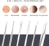 Pimple Popper Tool Kit (6 Pcs) - Blackhead Remover Comedone Extractor Tool Kit with Metal Case for Facial Care
