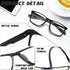 Hubeye TR90 Sports Reading Glasses - 3 Pairs for Men and Women, Ultralight Flexible Anti-Blue Light Readers +3.0