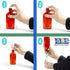 GMS Press in Bottle Adapter Plug for Oral Medication Syringes - Reusable BPA Free Plastic, 25 Count