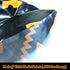 Ymsone 36 56 inches (1 Halloween Extra Large Gift Bags Jumbo - Spooky Gift Bag for Big Presents - Black and Orange