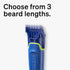Schick Hydro Groomer Beard Trimmer for Men, Blue, with 5 Razor Blades