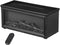 Simulated Flame Essential Oil Diffuser with Humidifier Function Black Aromatherapy Air Diffuser