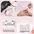 Makartt Nail File and Buffer, Pink Basic Nail Prep Kit with Cuticle Trimmer & Nail Care Tools