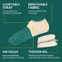 Plantar Fasciitis Heel Protectors for Heel Pain - Welnove Heel Cups for Spur Pain Relief, Cushion for Achilles
