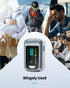 Pulse Oximeter HealthTree Oxygen Monitor Fingertip, Bluetooth Pulse Ox with Free APP, O2 Pulse Oximeter and Heart Rate