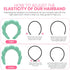 Spa Headbands for Washing Face - 3 Pc Set of Skincare Headbands with Wristbands, Cute Hair Accessories