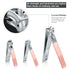 Manicure Set - Travel Mini Nail Clippers Kit with 10pcs Stainless Steel Grooming Tools (Pink)