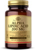 Solgar Alpha Lipoic Acid 200 mg, 50 Vegetable Capsules - Antioxidant Support, Non-GMO, Vegan, Gluten Free