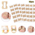 Ingrown Toenail Correction Patch, 50 Pcs Glue-free Ingrown Toenail Stickers Ingrown Curved Toenail Lifter Foot Care Stickers, Professional Ingrown Toenail Pedicure Tool for Keep Nail Healthy