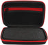 Nylon TPU Electric Shaver Storage Bag for Men Hair Shaving Tool, Organizer for QP2520/90/70 (Black Red)