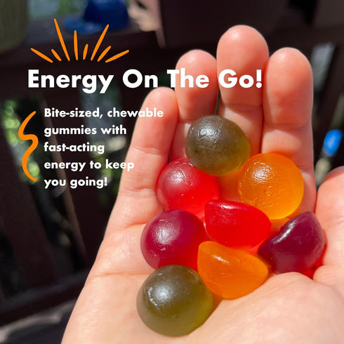 Bonk Breaker Energy Chews with Electrolytes | Orange Mango Guava | 10 Pack, Amazing Energy Gummies, Electrolyte Chews