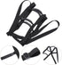 VERDANVERSE Bed Ladder Assist Pull up Strap with Handle Grips for Elderly and Patients, Black Bed Sit up Helper