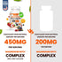 Magnesium Calcium Zinc with Vitamin D3 & K2 Gummies, Multivitamin for Bone Strength, 30 Days Serving