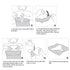 PAPABA 2 Pack Chest Wrinkle Pads, Reusable Medical Grade Silicone Patches for Anti-Wrinkle Decollete, 2 Patches