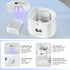 Ultrasonic Retainer Cleaner, Portable 30W/45kHz Sonic Dental Cleaning Pod for Aligners, Braces, Jewelry, and Dentures